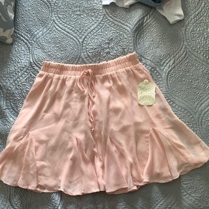 Altar’d State Blush Pink Skirt (Size: S)